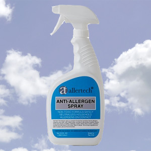 Get Mites with Allergy Australia's Dust Mite anti-allergen spray